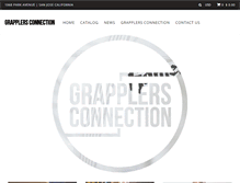Tablet Screenshot of grapplersconnection.com